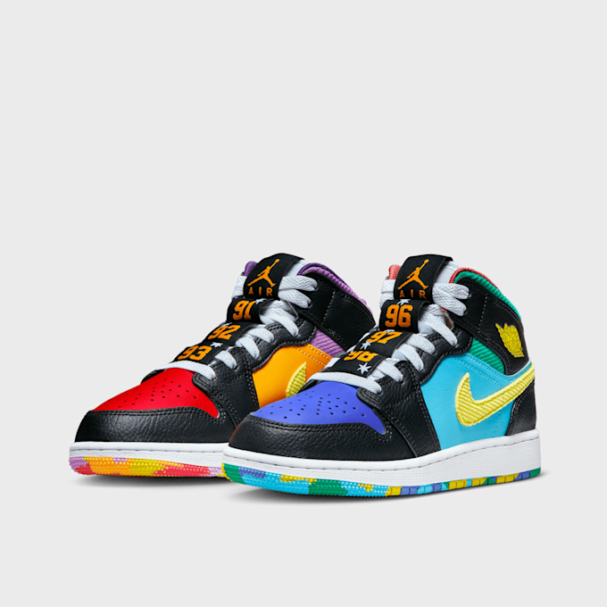 Jordan Air Jordan 1 Mid Sneaker School (GS) czarny 23953 1