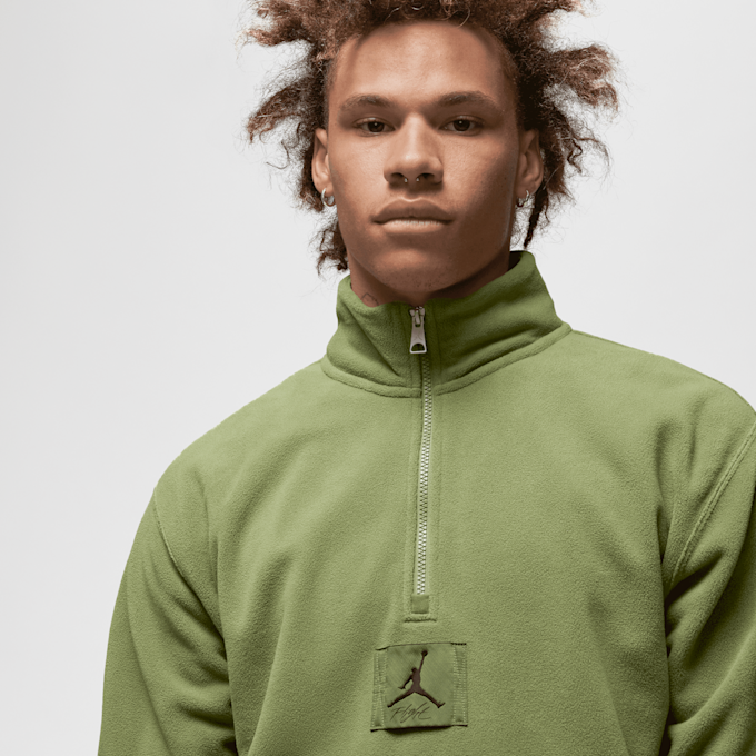 Jordan Essentials Winterized Fleece Half-Zip vert 23979 3