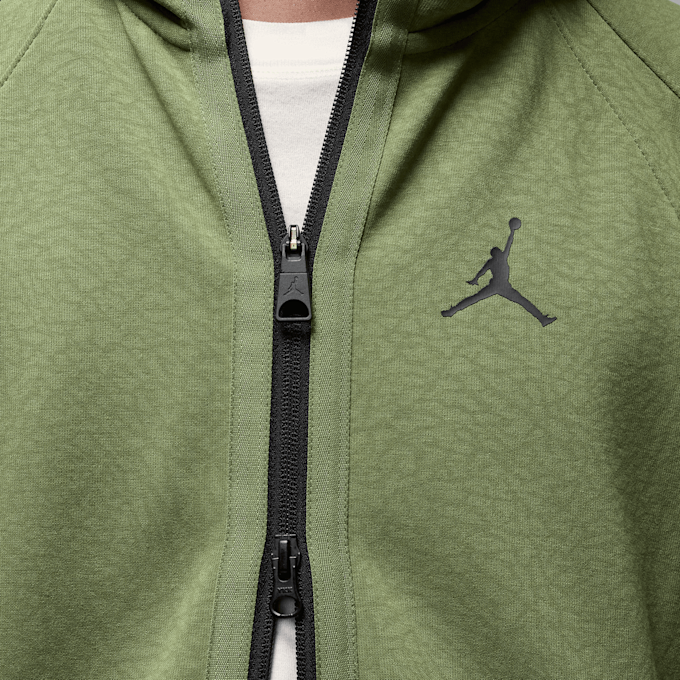 Jordan Dri-Fit Sport Statement All Over Print Air Full Zip verde 23981 5