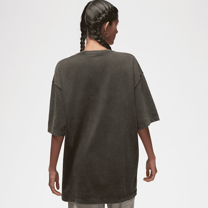 Nike   Oversized Short Sleeve Tee Heritage grijs 24034 2