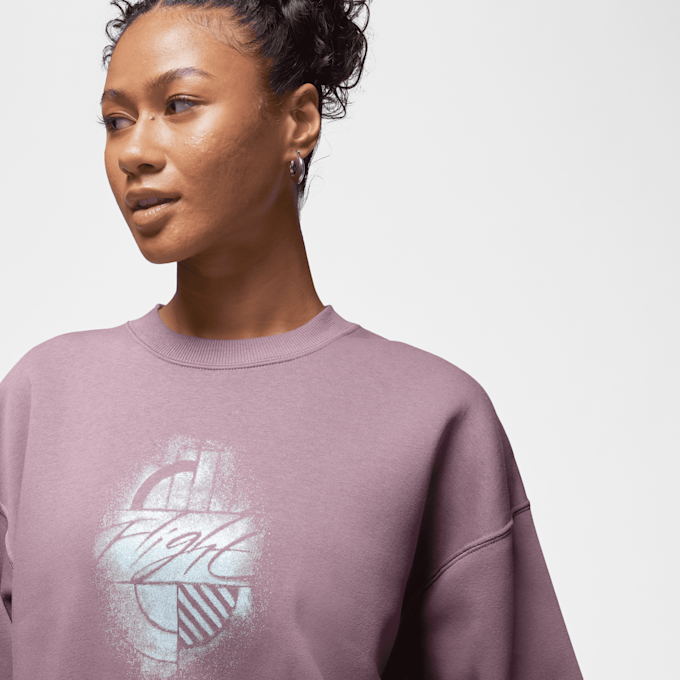 Jordan Brooklyn Fleece Graphic Hoodie roze 24053 3