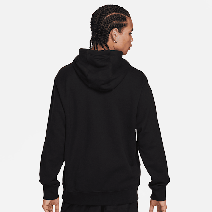 Nike Club + French Terry Color-Blocked Hoodie negro 24056 1