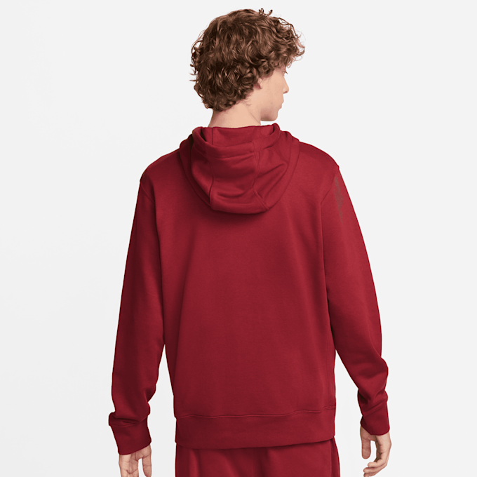 Nike Club + French Terry Pullover Hoodie LBR rot 24058 2