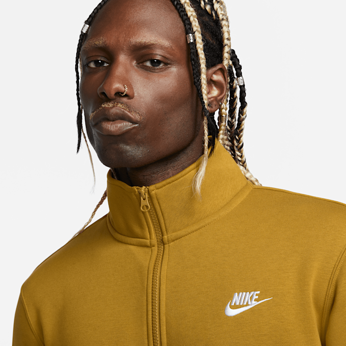 Nike Sportswear Club Half-Zip Pullover gelb 24093 3