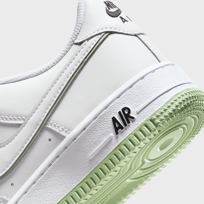Nike Air Force 1 (GS) blanc 24144 8