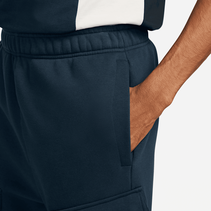 Nike Sportswear Air Cargo Fleece Pants BB niebieski 24318 4