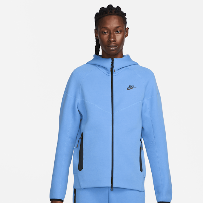 Nike Tech Fleece Full-Zip Windrunner Hoodie blauw 24320 1