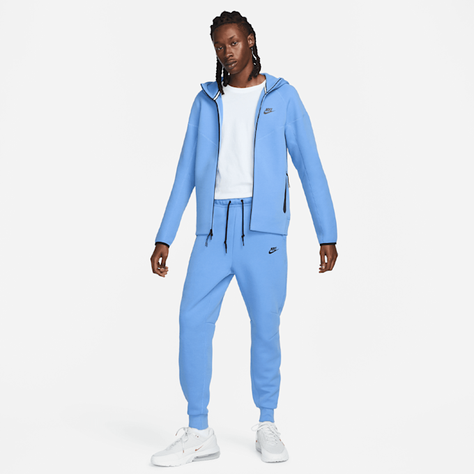 Nike Tech Fleece Full-Zip Windrunner Hoodie blauw 24320 8
