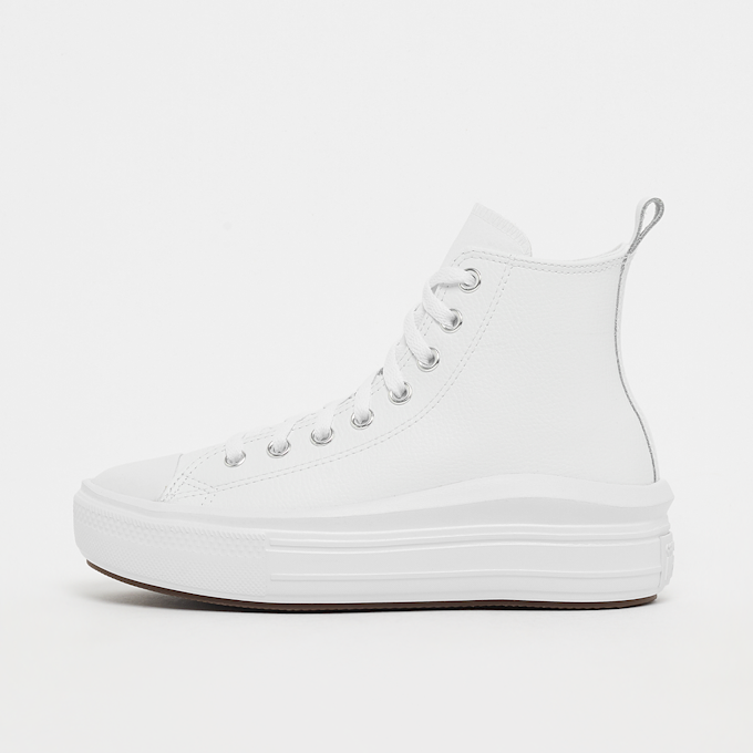 Converse Chuck Taylor All Star Platform Move Leather (GS) blanco 24342 1