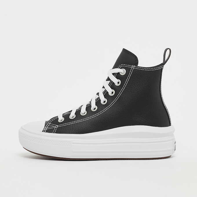 Converse Chuck Taylor All Star Move Platform Leather (GS) schwarz 24349 1
