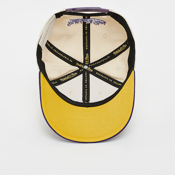 Mitchell & Ness NBA Collegiate Pro Snapback Los Angeles Lakers blanc 24361 3