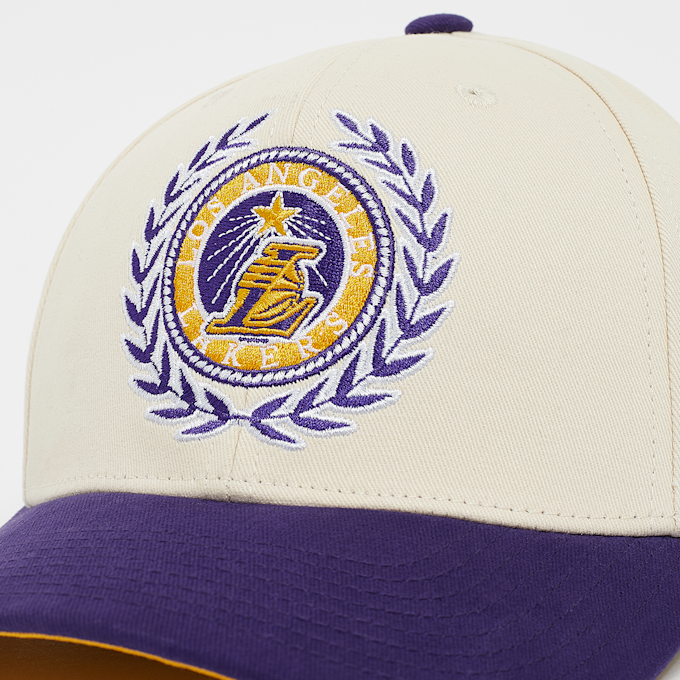 Mitchell & Ness NBA Collegiate Pro Snapback Los Angeles Lakers blanc 24361 4