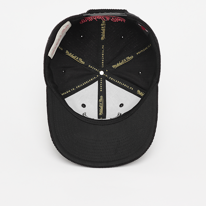 Mitchell & Ness NBA 6-Panel High Crown Cord Chicago Bulls noir 24365 3