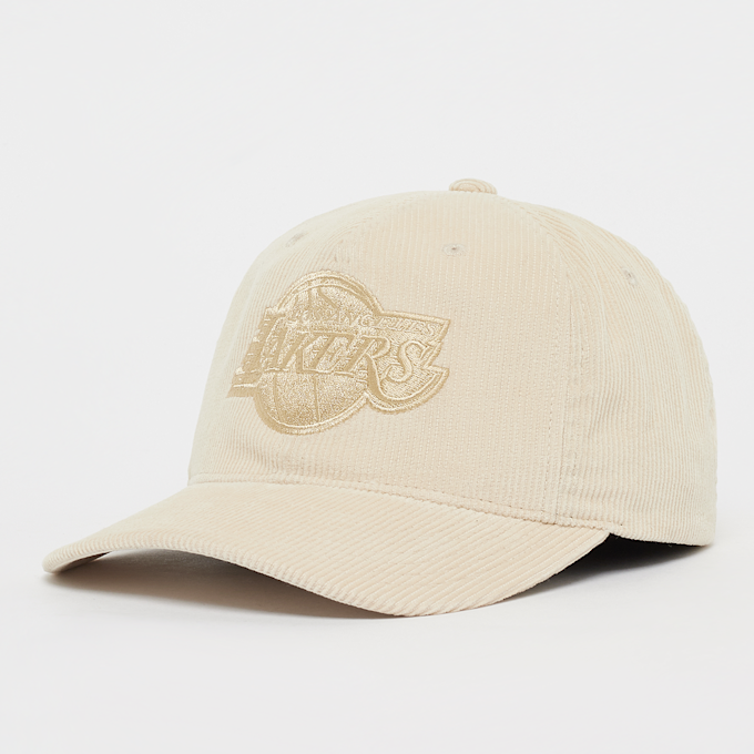 Mitchell & Ness 6 Panel High Crown Cord NBA Los Angeles Lakers beż 24366 1