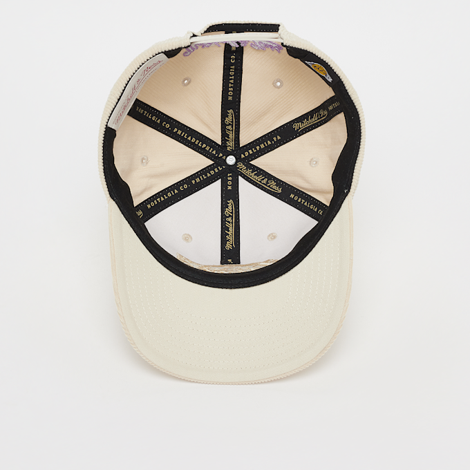 Mitchell & Ness 6 Panel High Crown Cord NBA Los Angeles Lakers beż 24366 3
