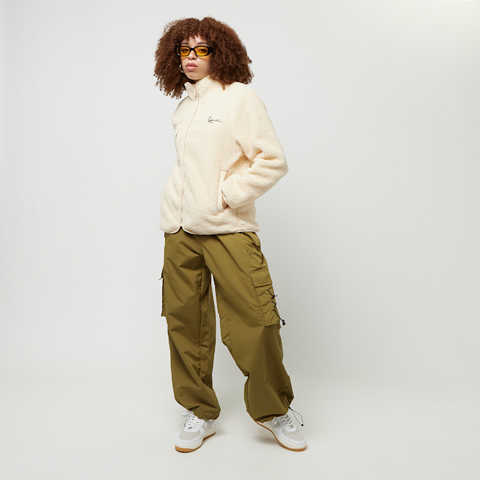 Karl Kani Metal Signature Teddy Trackjacket beige 24378 4
