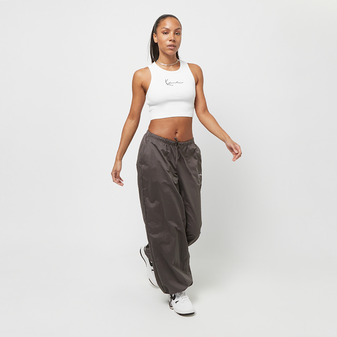 Karl Kani Small Signature Essential Racer Rib Top blanco 24388 4