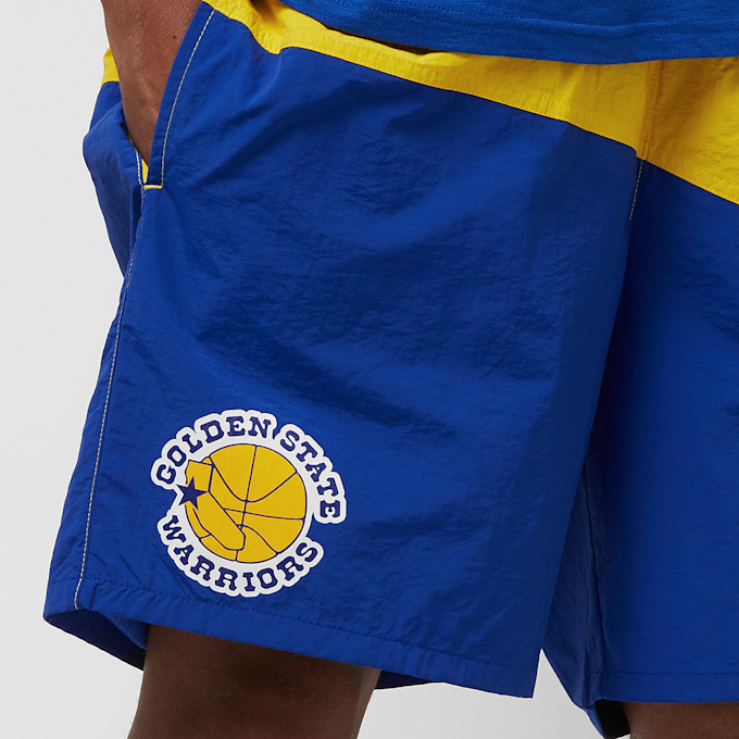 Mitchell & Ness NBA Nylon Utility Short Golden State Warriors azul 24397 4