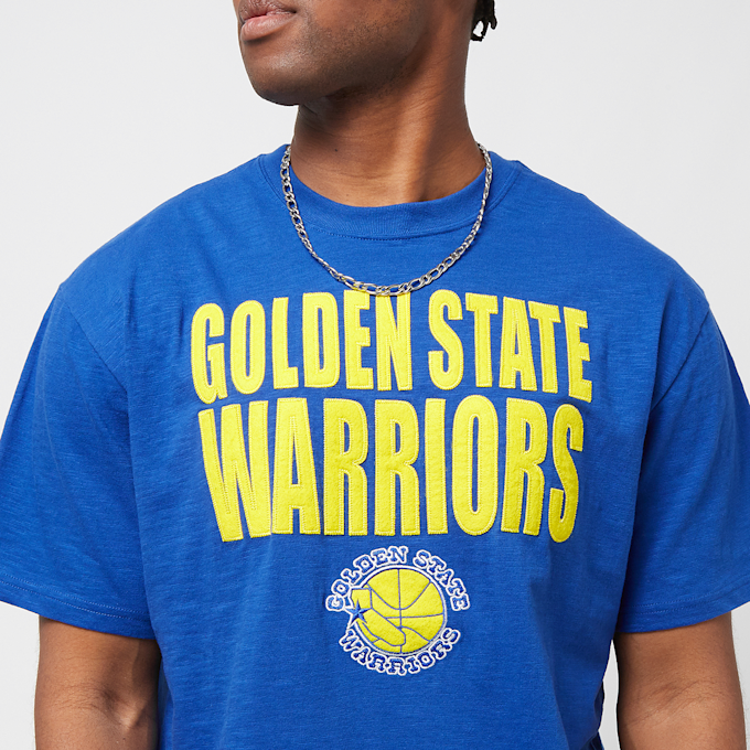 Mitchell & Ness NBA Legendary Club Tee Golden State Warriors niebieski 24399 3