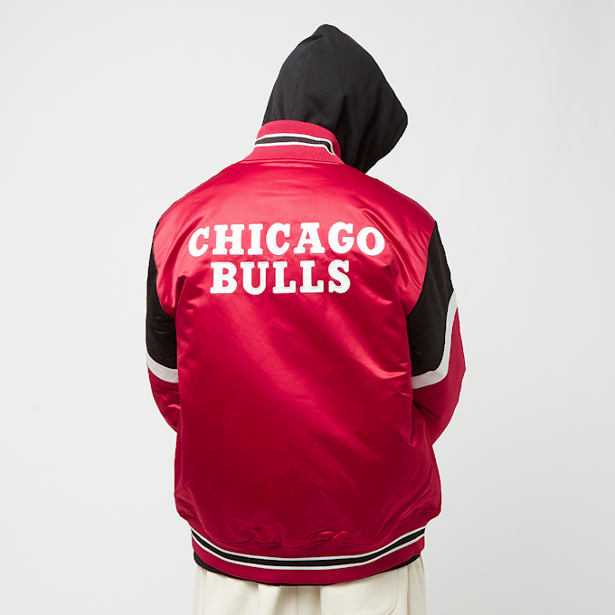Mitchell & Ness NBA Heavyweight Satin Jacket Chicago Bulls rosso 24400 2