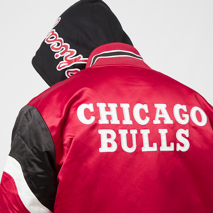 Mitchell & Ness NBA Heavyweight Satin Jacket Chicago Bulls rosso 24400 6
