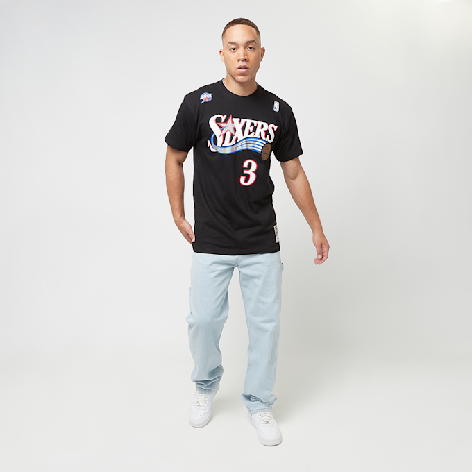 Mitchell & Ness NBA N&N Tee 76ers Allen Iverson Philadelphia 76ers schwarz 24403 6