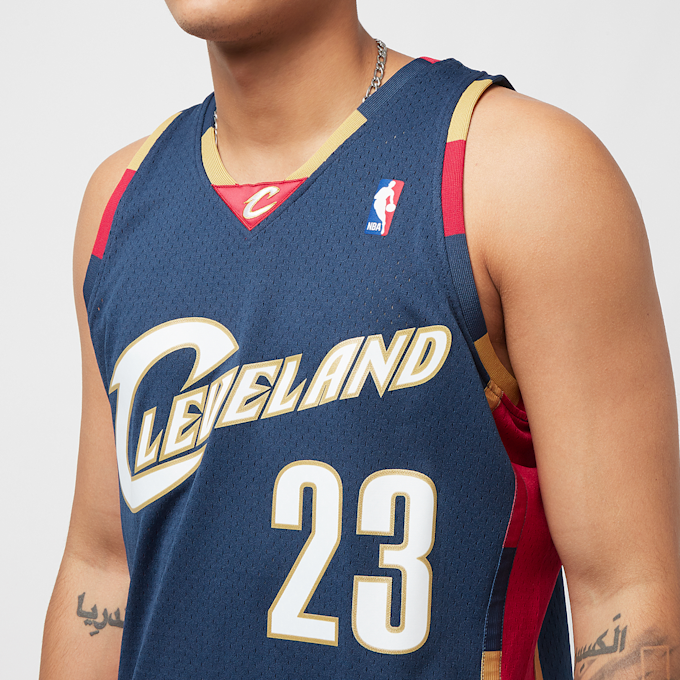 Mitchell & Ness NBA Swingman Jersey Cleveland Cavaliers 2008-09 Lebron James bleu 24406 3
