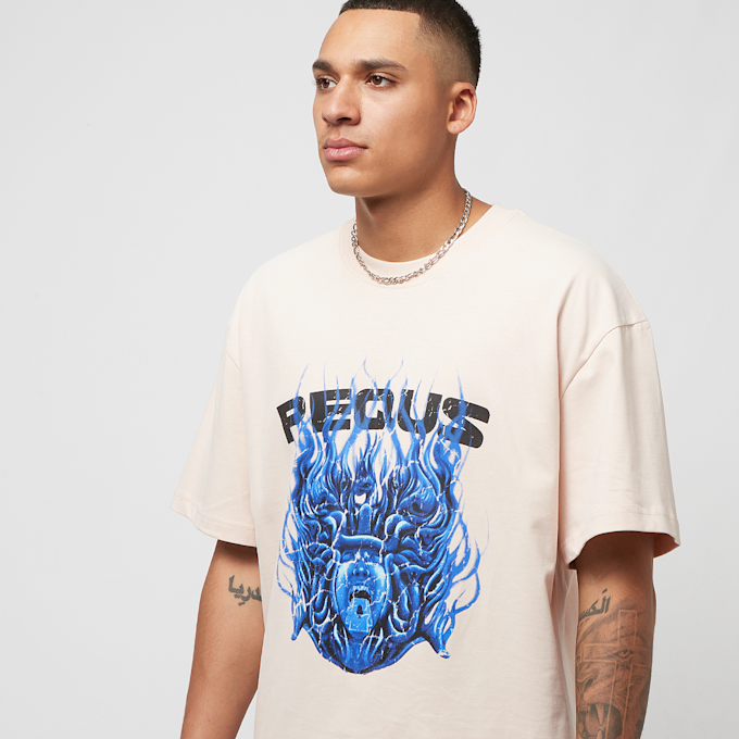 PEQUS Medusa Graphic T-Shirt weiß 24429 3