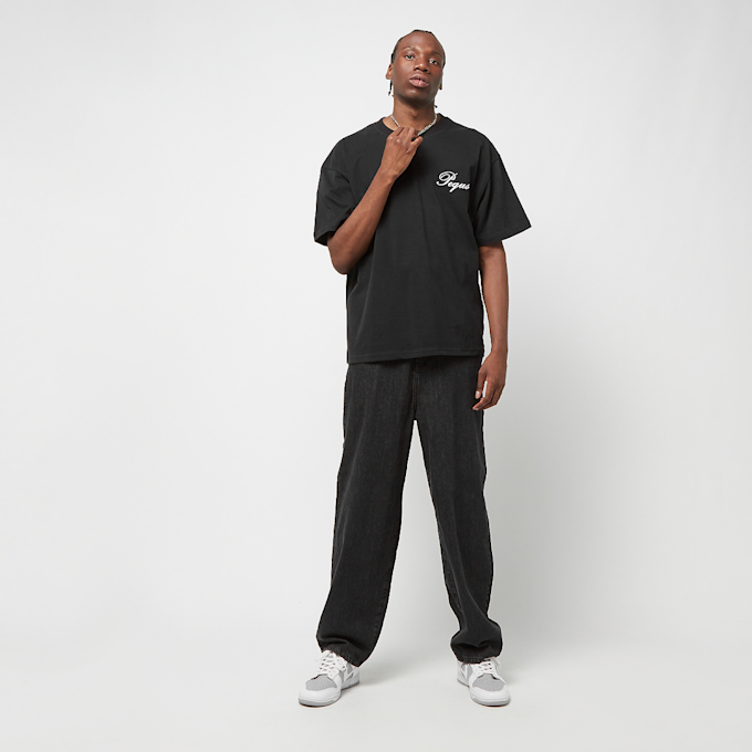PEQUS Handwritten Logo T-Shirt schwarz 24430 6