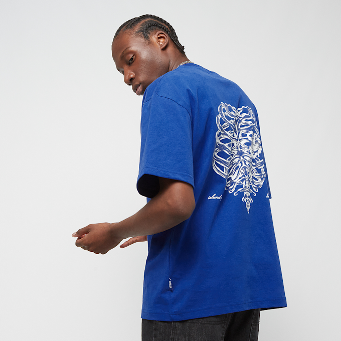 PEQUS Island of Heartbreaks Chrom T-Shirt blau 24431 1
