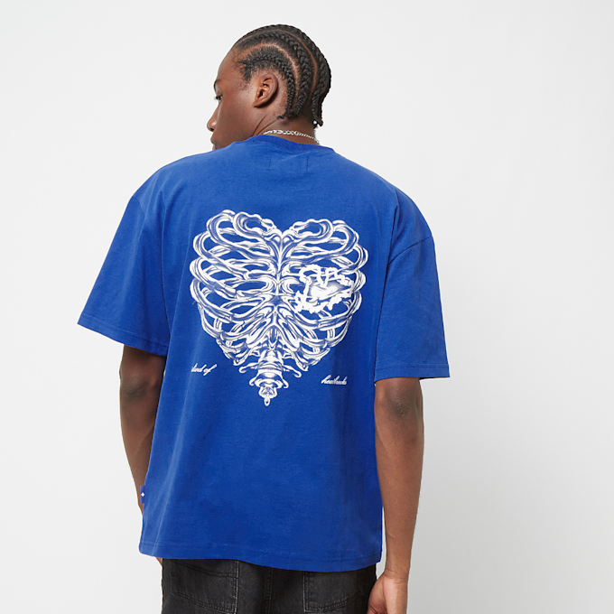 PEQUS Island of Heartbreaks Chrom T-Shirt blau 24431 3