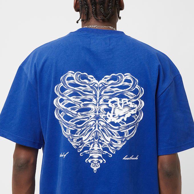 PEQUS Island of Heartbreaks Chrom T-Shirt blau 24431 5