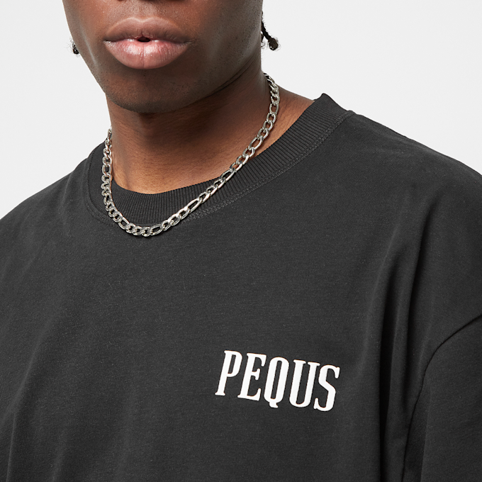 PEQUS Island of Heartbreaks Chrom T-Shirt schwarz 24432 4