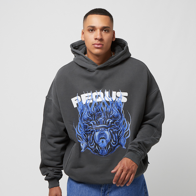 PEQUS Medusa Graphic Hoodie gris 24433 1
