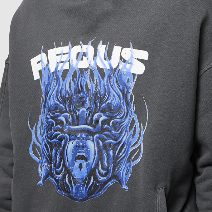 PEQUS Medusa Graphic Hoodie gris 24433 3