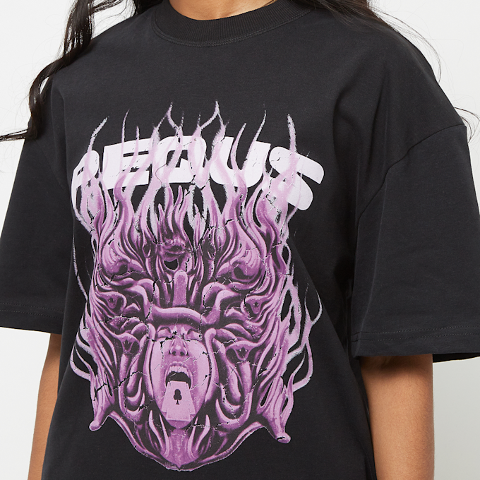 PEQUS Medusa Graphic T-shirt czarny 24475 3