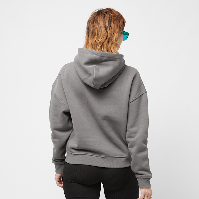 PEQUS Cropped Mythic Logo Hoodie grau 24477 2