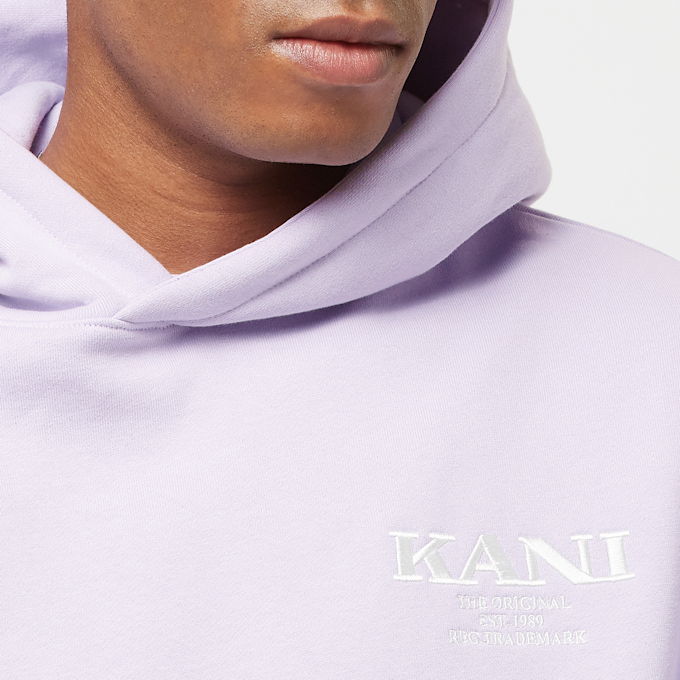 Karl Kani Chest Retro Oversized Heavy Sweat Hoodie fioletowy 24554 3