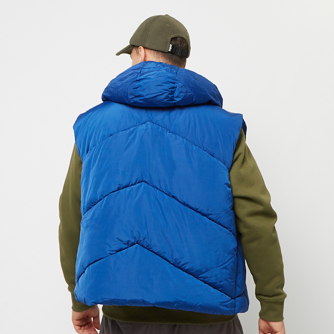 Karl Kani Chest Signature Puffer Vest blauw 24555 2