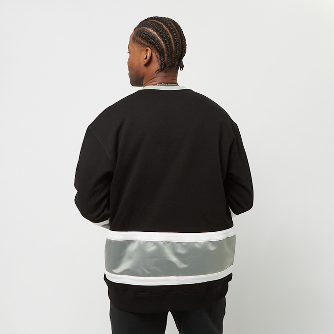 Mitchell & Ness NFL Satin Insert Fleece Crew Oakland Raiders schwarz 24598 2