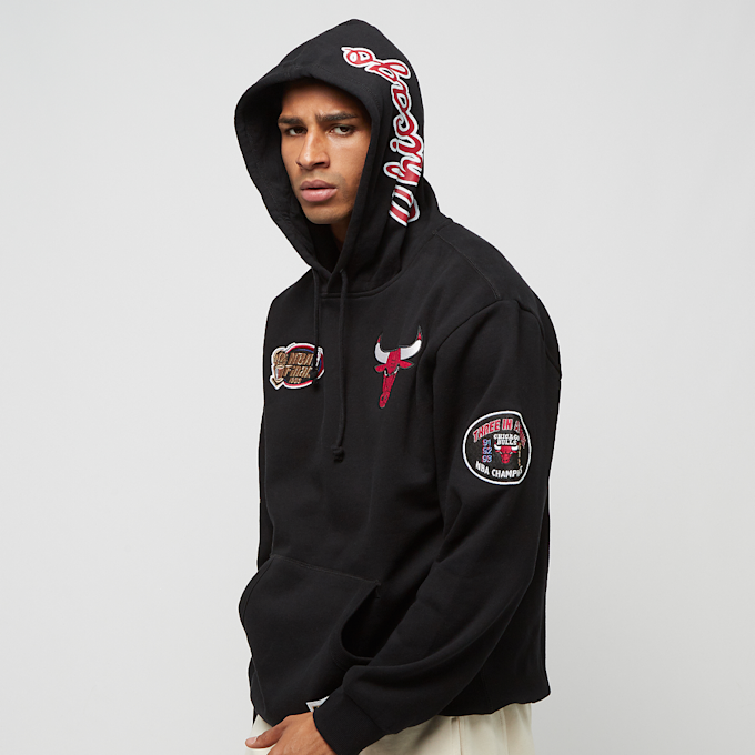 Mitchell & Ness NBA Chicago Bulls Hoodie negro 24609 1