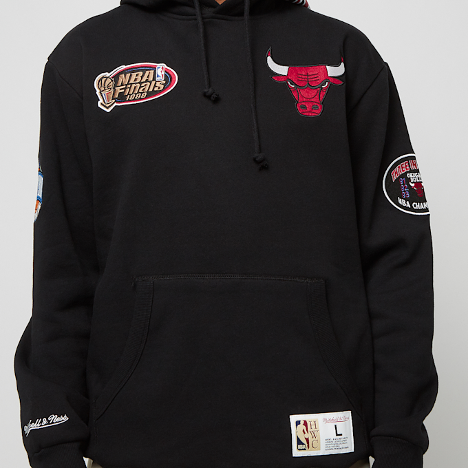 Mitchell & Ness NBA Chicago Bulls Hoodie negro 24609 3