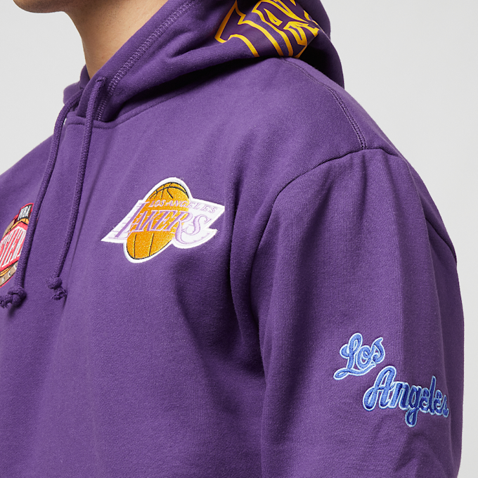Mitchell & Ness NBA Los Angeles Lakers Hoodie lila 24610 4