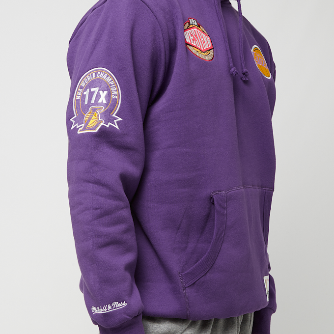 Mitchell & Ness NBA Los Angeles Lakers Hoodie lila 24610 5