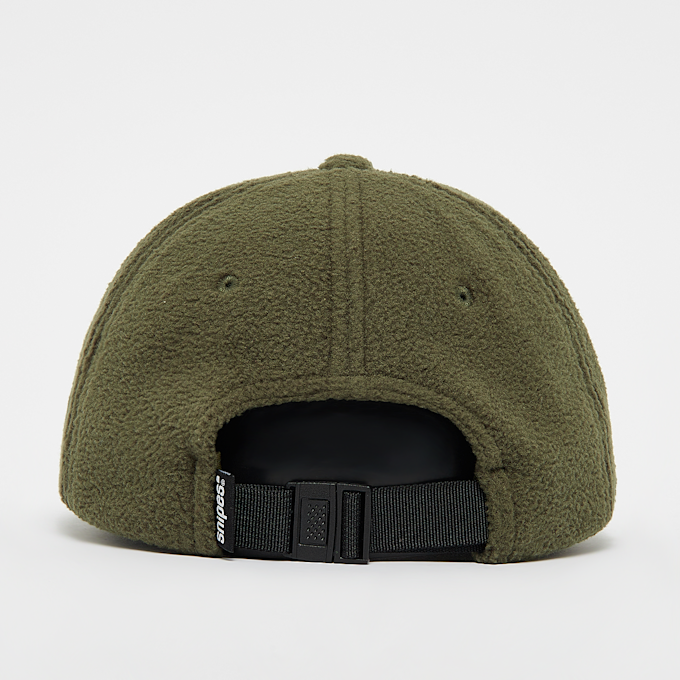 SNIPES Woven Label Basic Logo Polar Fleece 5-Panel Cap grün 24615 2