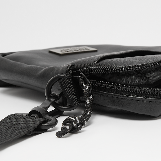 SNIPES Metal Badge Basic Logo Fake Leather Mobile Bag gris 24618 5