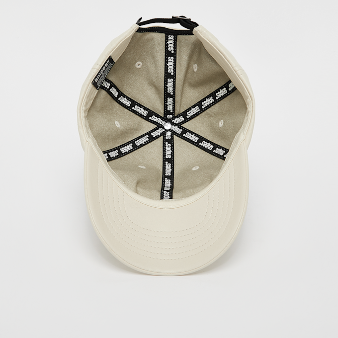SNIPES Printed Fake Leather Pattern Baseball Cap beige 24621 3