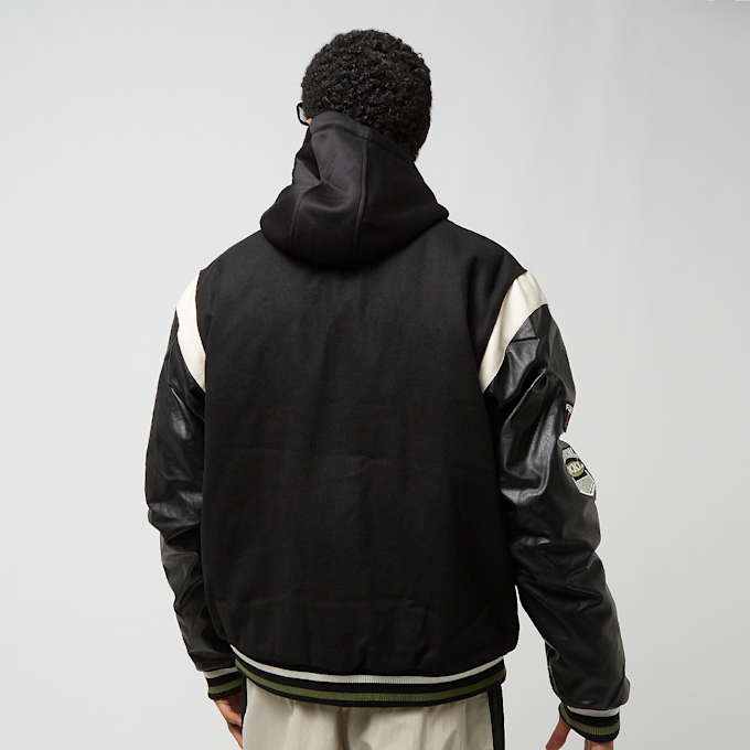FUBU College Varsity Jacket schwarz 24626 2