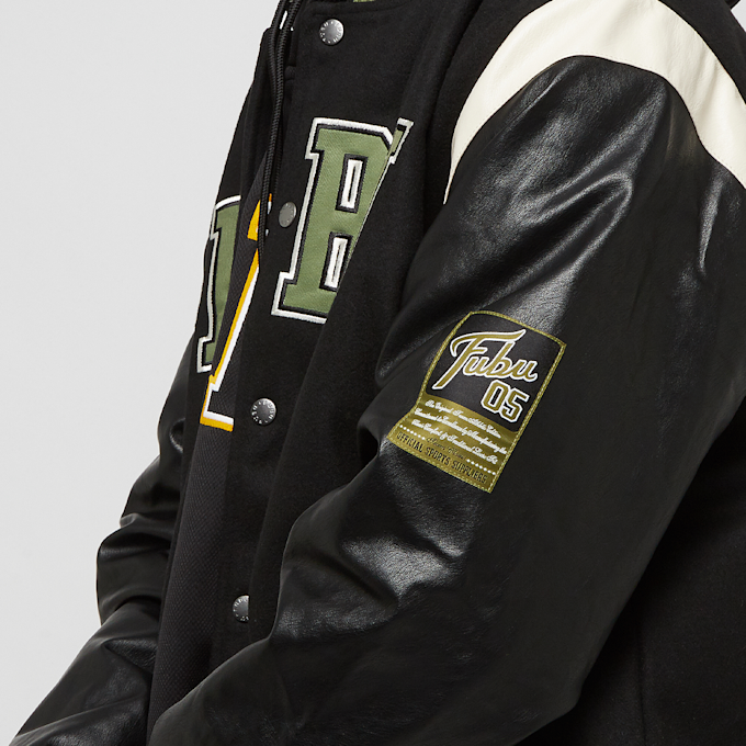 FUBU College Varsity Jacket schwarz 24626 4