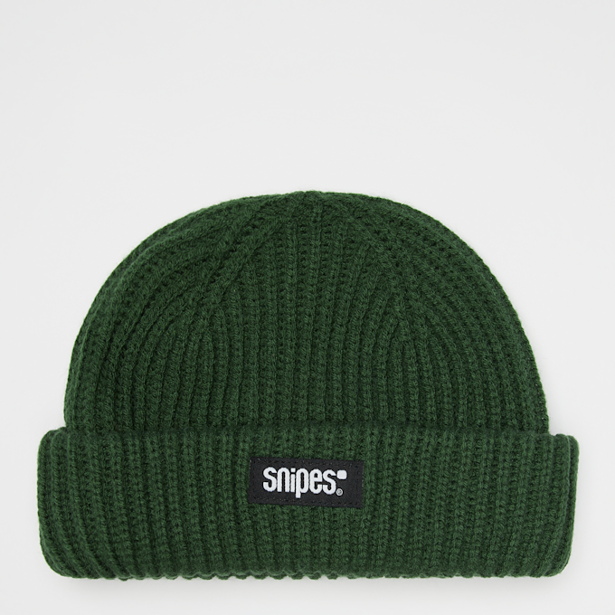 SNIPES Woven Label Basic Logo Fisherman Beanie groen 24631 1